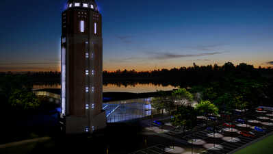Hotel de Veerse Toren wordt blikvanger met uitzicht op zwemplas, de Biesbosch en de Efteling